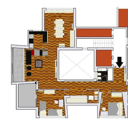 Central Penthouse Appartamento